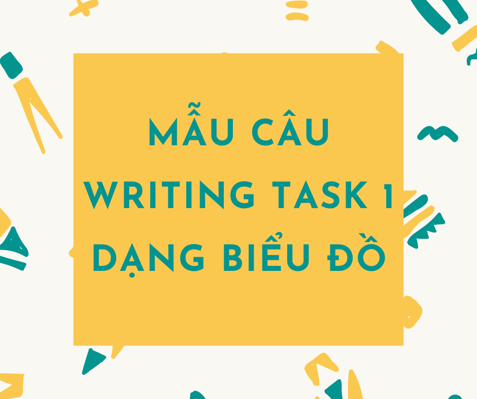 NẮM VỮNG NHỮNG MẪU CÂU ĂN ĐIỂM TRONG WRITING TASK 1 DẠNG BIỂU ĐỒ